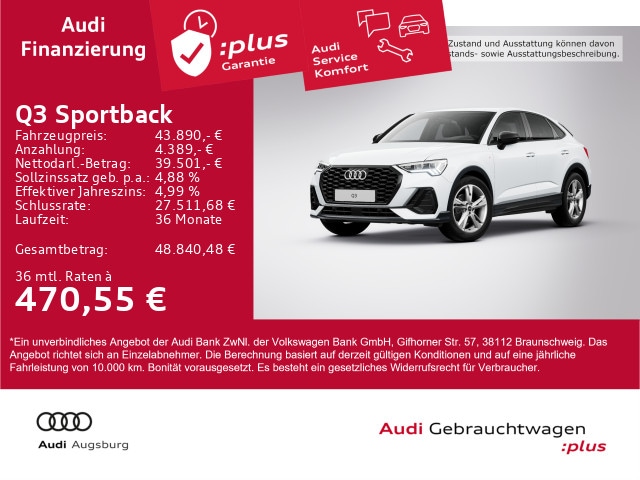 Audi Q3 35 TFSI S-Line S-Tronic Sportback