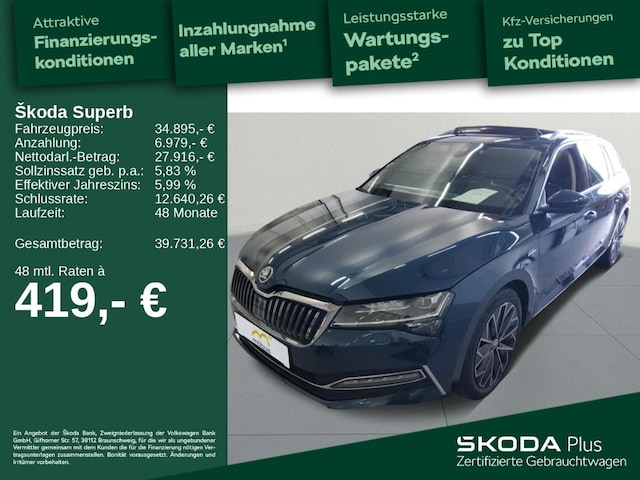 Skoda Superb 2.0 TDI 4x4 Combi