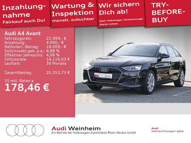 Audi A4 35 TFSI Avant S-Tronic