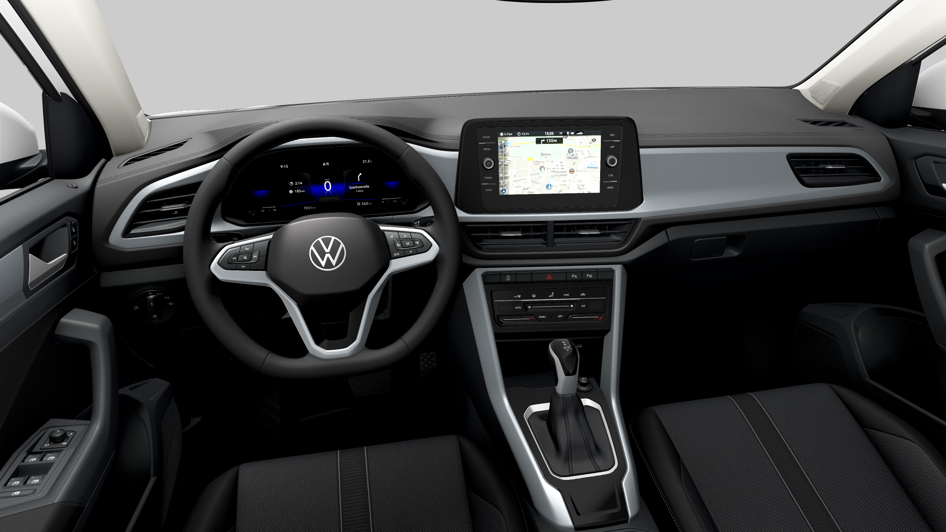 Volkswagen T-Roc Navi Digitales Cockpit LED Apple CarPlay Android Auto 2-Zonen-Klimaautom