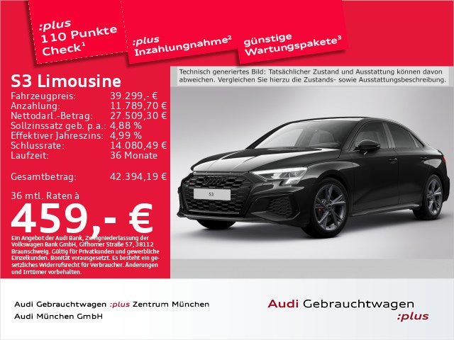 Audi S3 Quattro S-Tronic Sedan