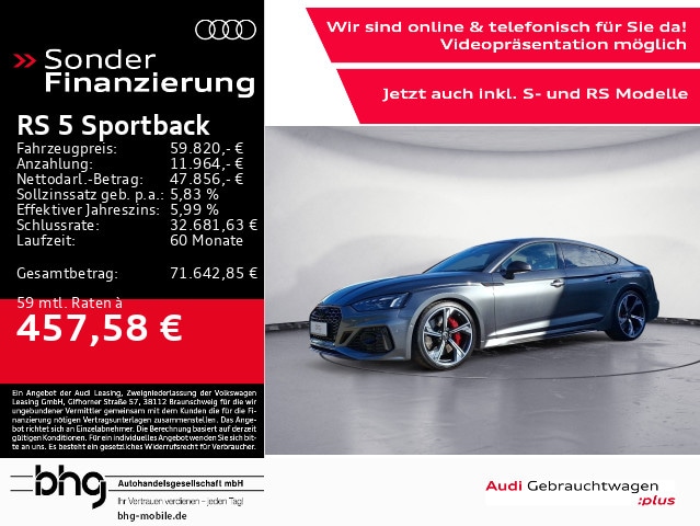 Audi RS5 Quattro Sportback