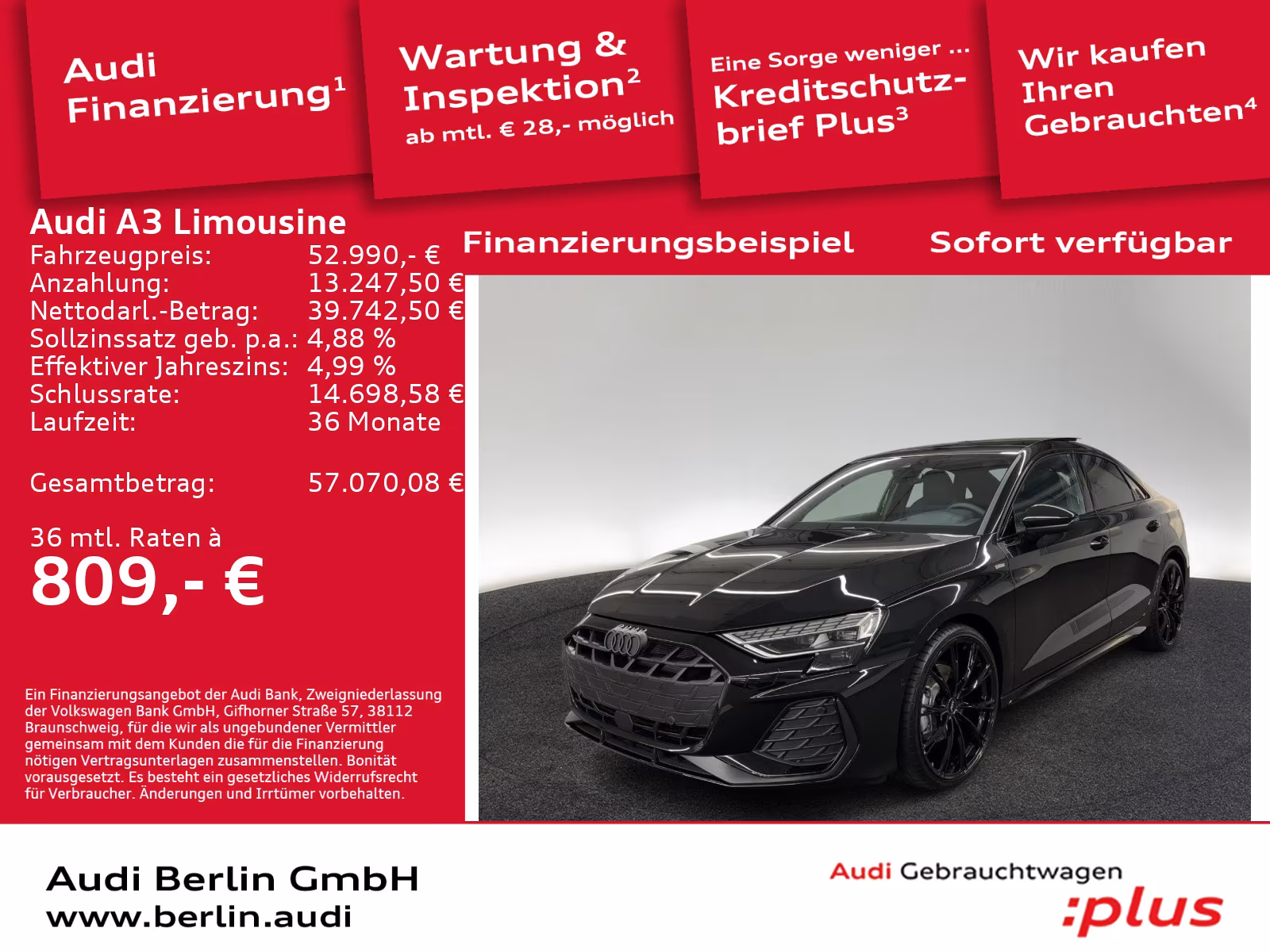 Audi A3 35 TFSI S-Line S-Tronic Sedan