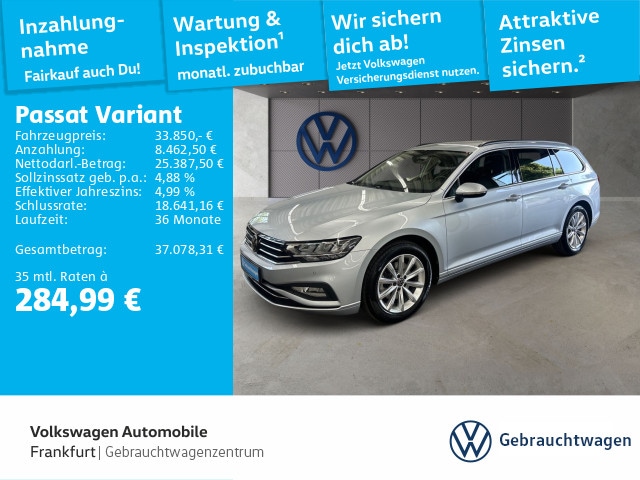 Volkswagen Passat 2.0 TDI Business DSG Variant