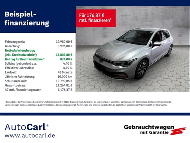 Volkswagen Golf 1.5 TSI Golf VIII