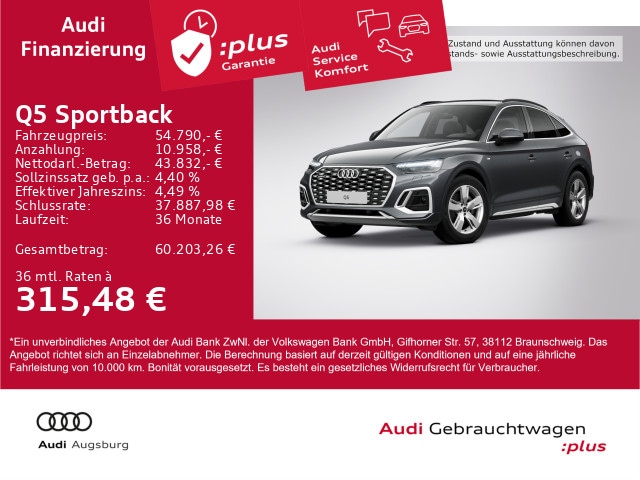Audi Q5 40 TDI Quattro S-Tronic Sportback