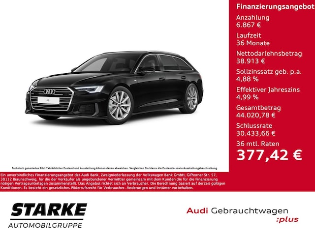 Audi A6 45 TFSI Avant Quattro S-Tronic Sport