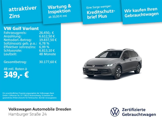 Volkswagen Golf 1.5 TSI Golf VIII Variant