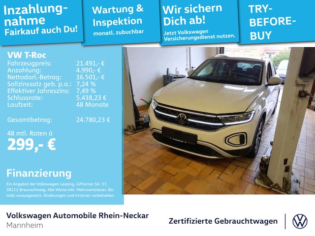 Volkswagen T-Roc 1.0 TSI Style