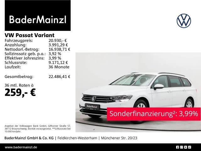 Volkswagen Passat 2.0 TDI DSG Variant