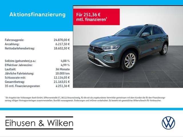 Volkswagen T-Roc DSG Life