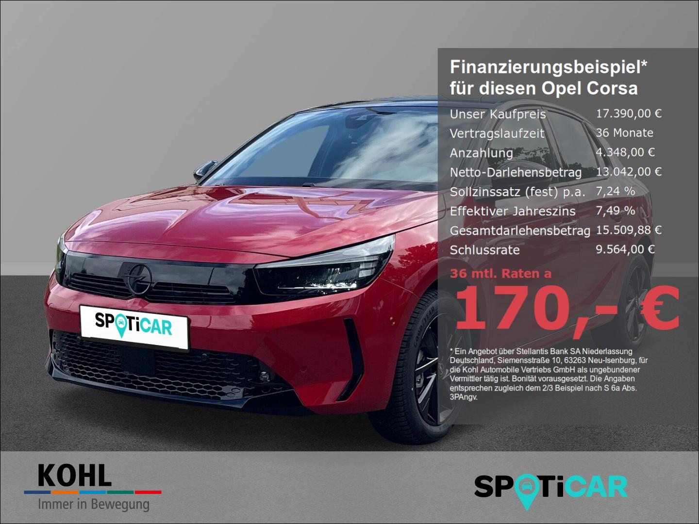 Opel Corsa 1.2 Turbo GS-Line Grand Sport Turbo