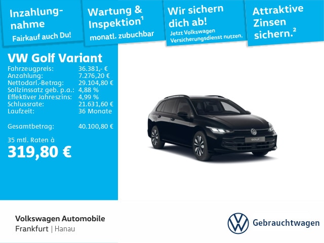 Volkswagen Golf DSG Life Variant