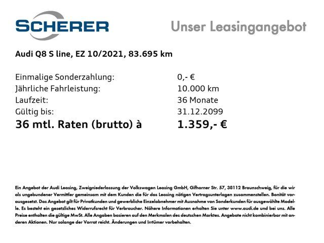 Audi Q8 50 TDI Quattro