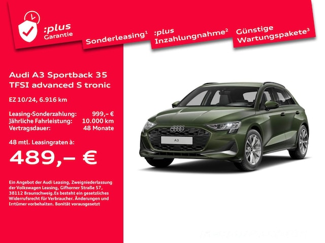 Audi A3 35 TFSI S-Tronic Sportback