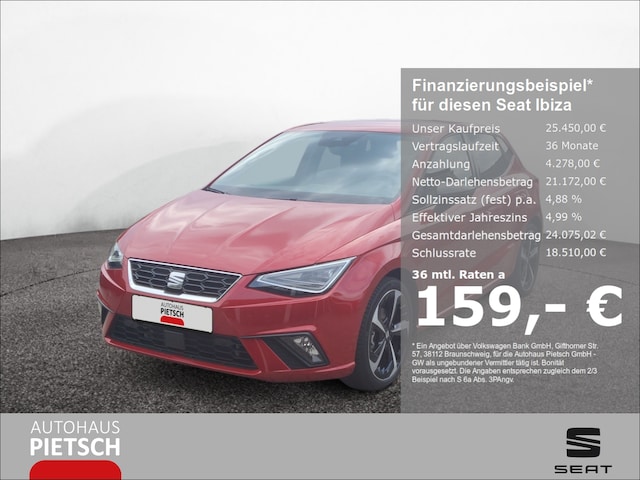 Seat Ibiza 1.0 TSI DSG FR-lijn