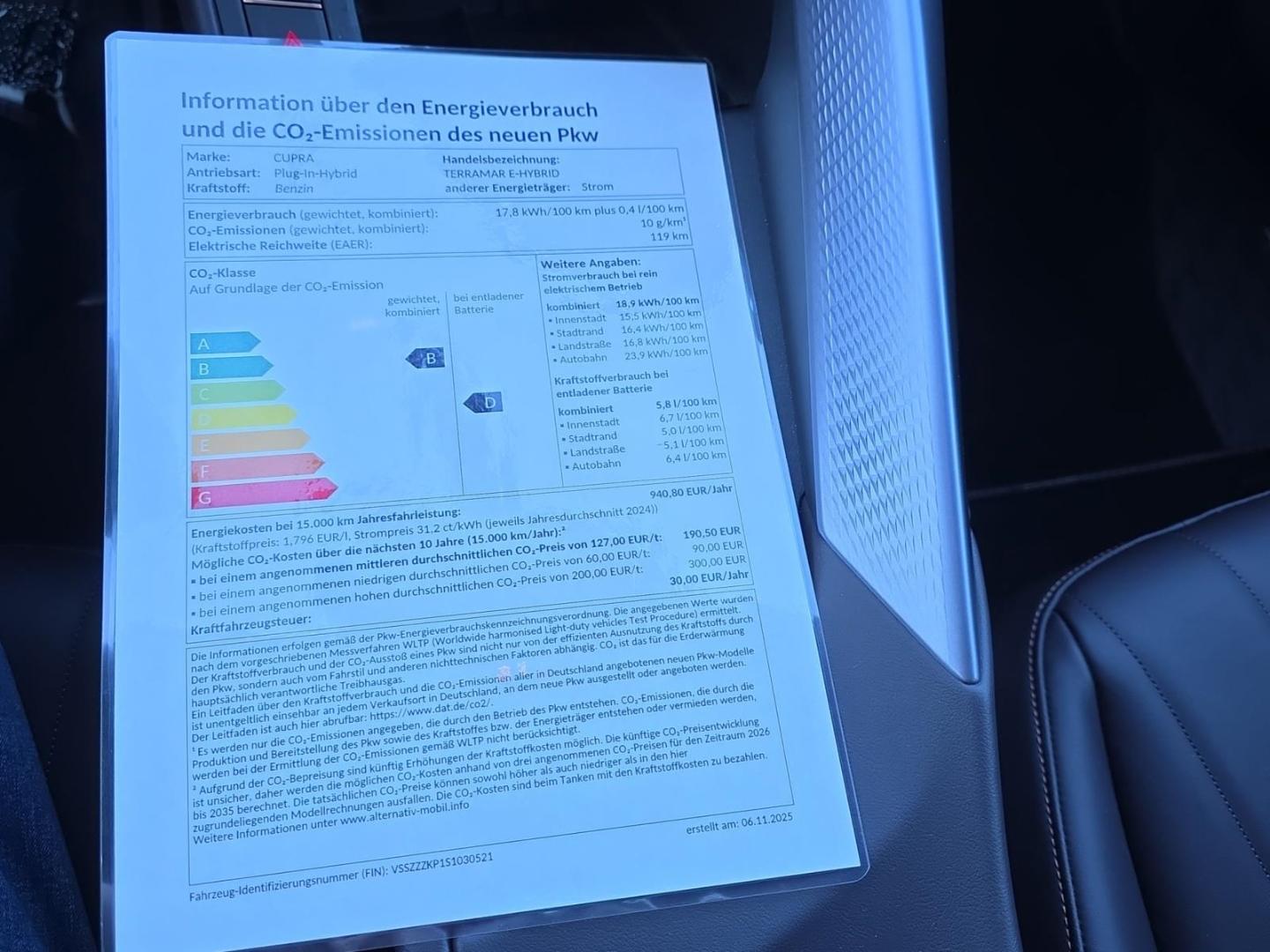 Cupra Terramar 1.5 e-Hybrid VZ e-Hybrid
