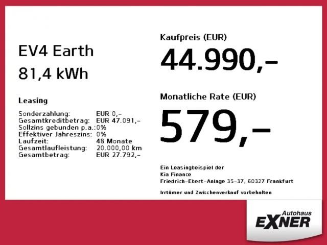 Kia EV4 81.4 kWh Earth