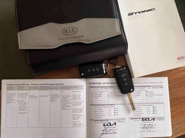 Kia Stonic 1,2 DPI Silber|1.Besitz|8-Fach Bereift|Top Zustand