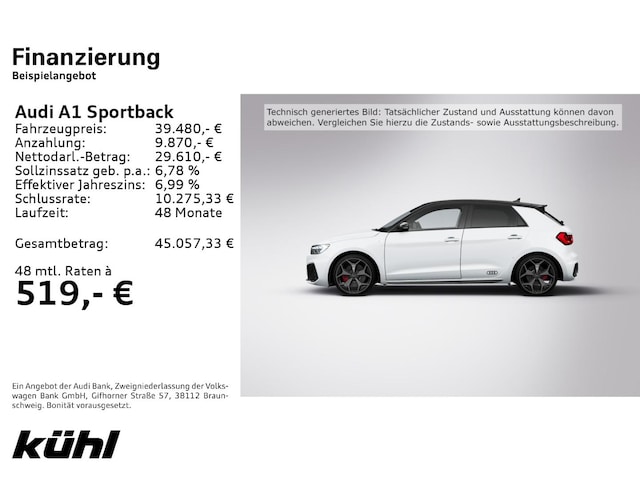 Audi A1 40 TFSI S-Line S-Tronic Sportback
