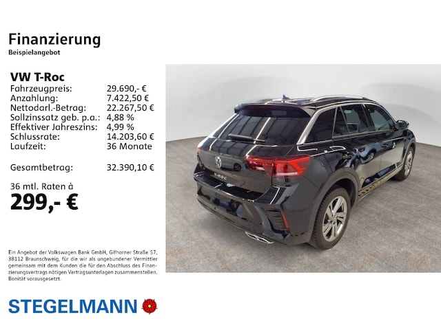 Volkswagen T-Roc 1.5 TSI DSG R-Line