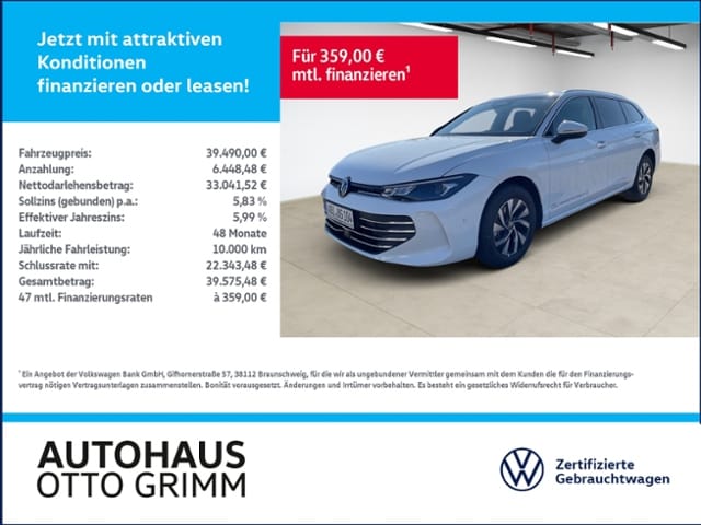 Volkswagen Passat 2.0 TDI DSG Variant