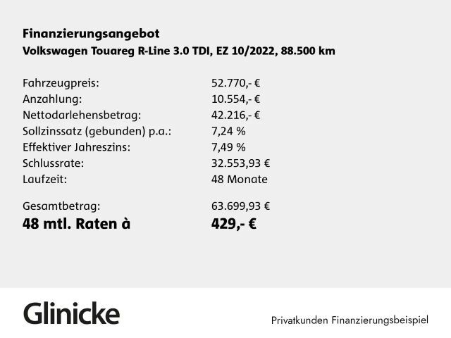 Volkswagen Touareg 3.0 V6 TDI DSG R-Line