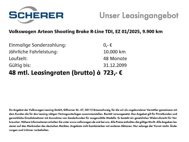 Volkswagen Arteon Shooting Brake R-Line