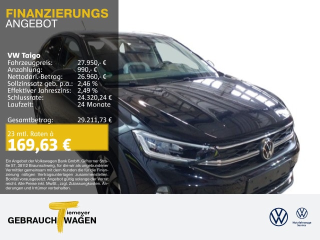 Volkswagen Taigo 1.5 TSI DSG Style
