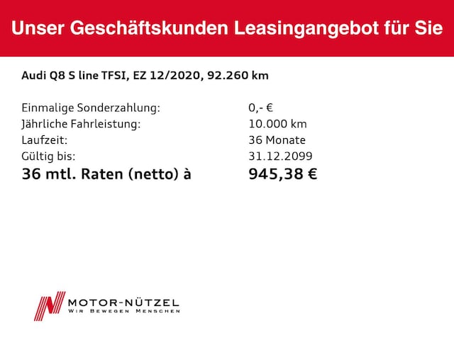 Audi Q8 60 TFSI Hybride Quattro