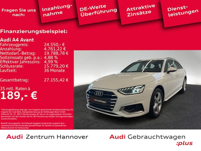 Audi A4 30 TDI Avant S-Tronic