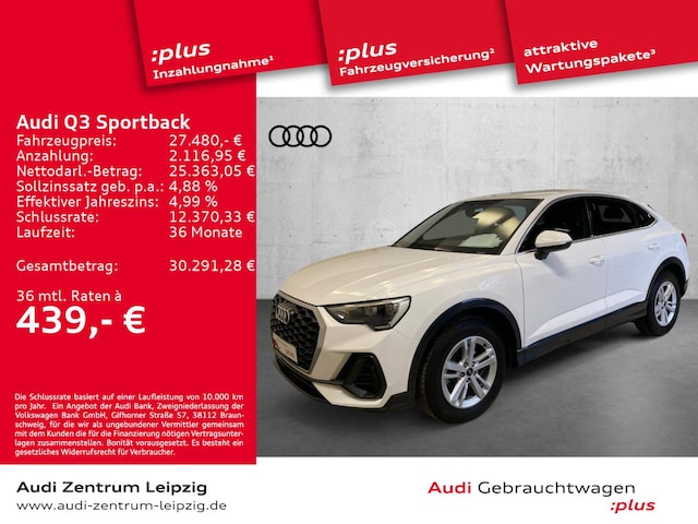 Audi Q3 35 TDI Quattro S-Tronic Sportback