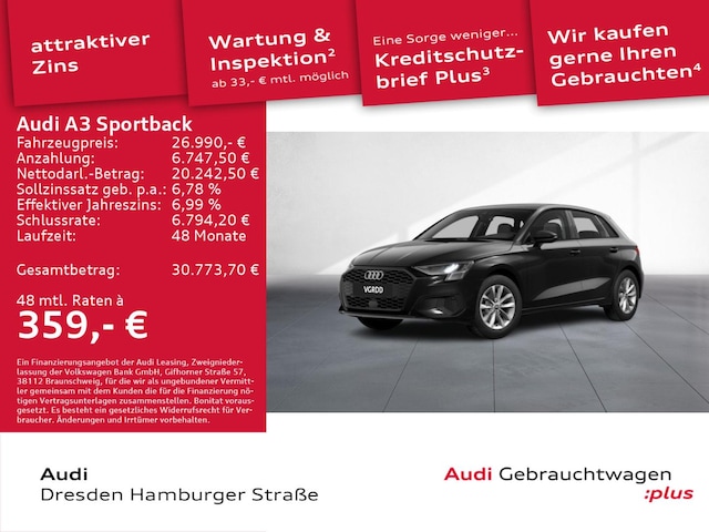 Audi A3 35 TFSI S-Tronic Sportback