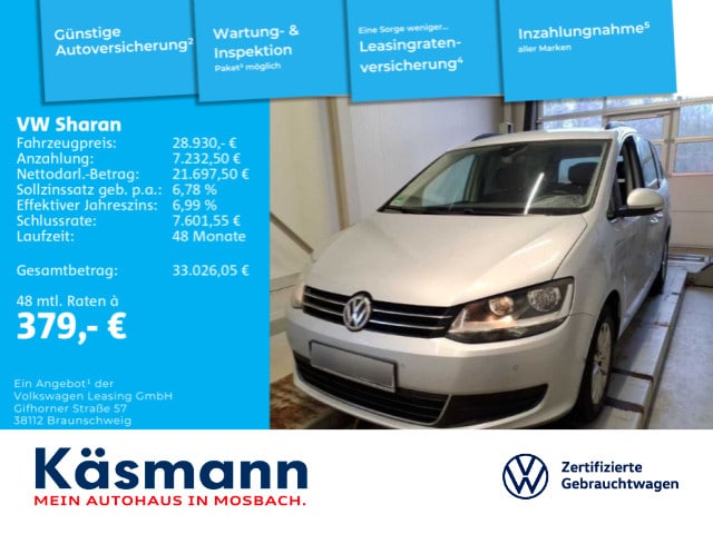 Volkswagen Sharan 1.4 TSI Comfortline