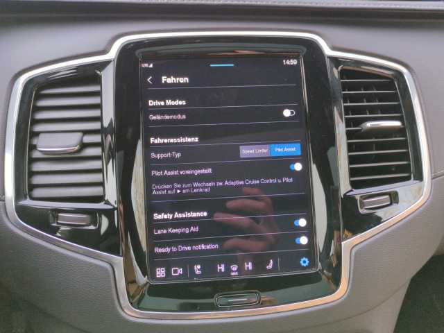 Volvo XC90 Bluetooth Head Up Display Navi LED Vollleder Klima Einparkhilfe el. Fenster