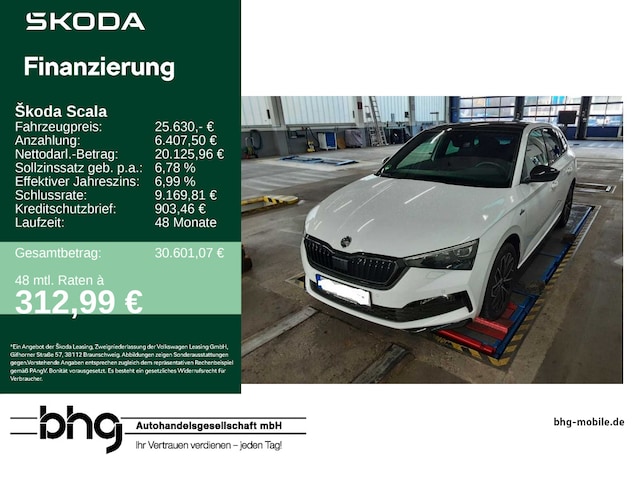 Skoda Scala 1.5 TSI Monte Carlo