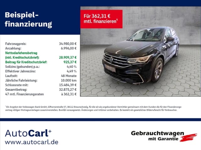 Volkswagen Tiguan 2.0 TSI 4Motion DSG
