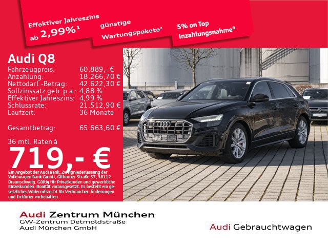 Audi Q8 55 TFSI Hybride Quattro