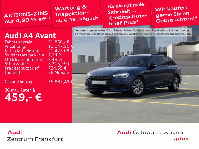 Audi A4 40 TDI Avant S-Tronic
