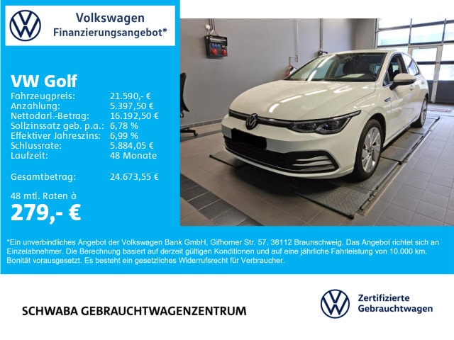 Volkswagen Golf 1.5 TSI Golf VIII Style