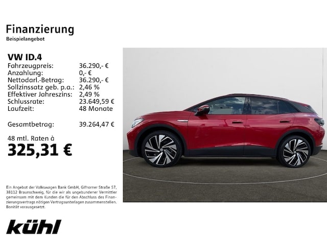 Volkswagen ID.4 150 kW Performance Plus Pro