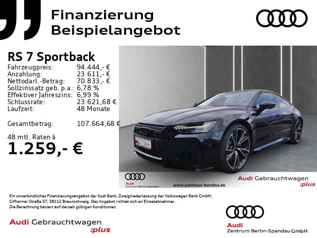 Audi RS7 Quattro Sportback