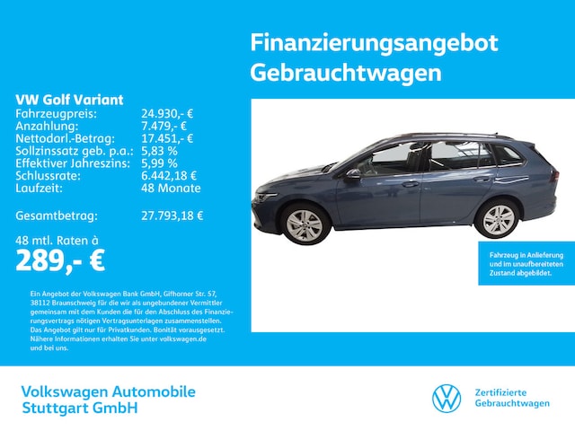 Volkswagen Golf 1.5 TSI Life Variant