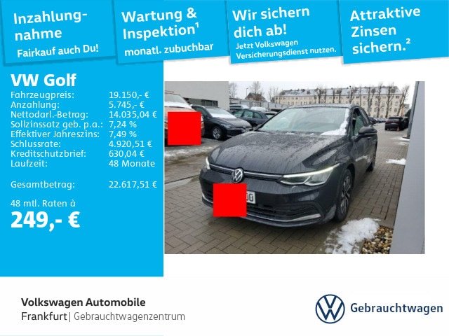 Volkswagen Golf 1.5 TSI Golf VIII Life