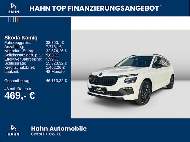 Skoda Kamiq Kamiq Balance 1,5 TSI DSG LED SHZ pACC Navi AHK