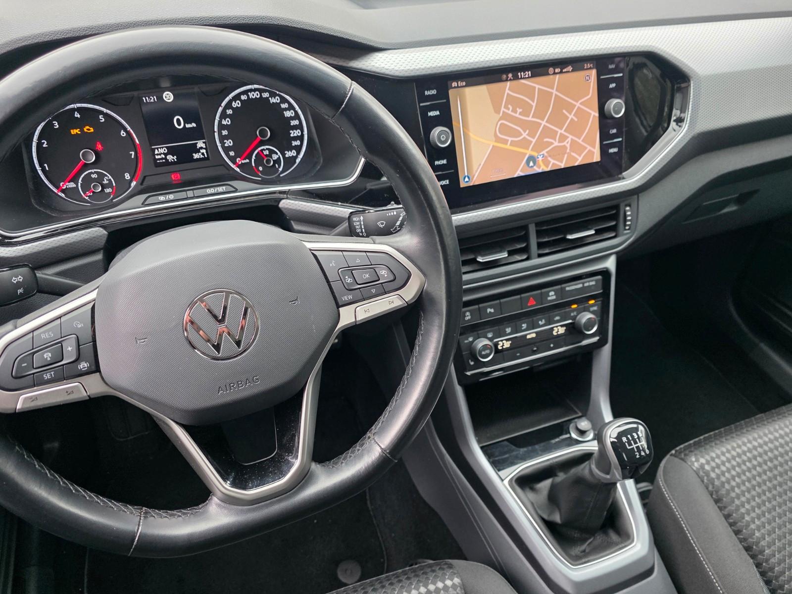 Volkswagen T-Cross Active, NAVI, LED, ALU, PTS, SHZ, Garantie, 1a