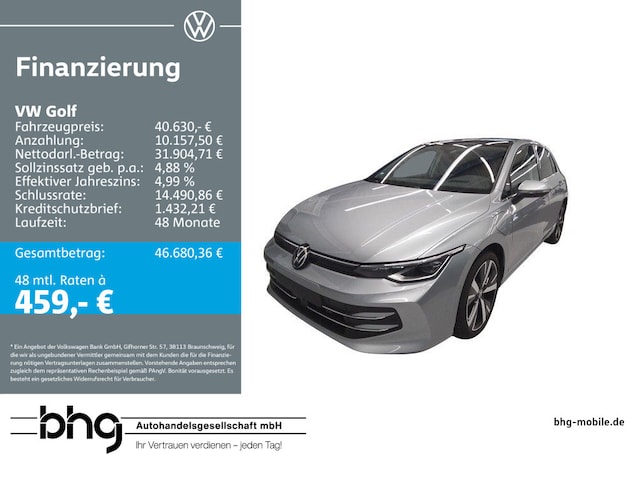 Volkswagen Golf DSG Style eHybrid