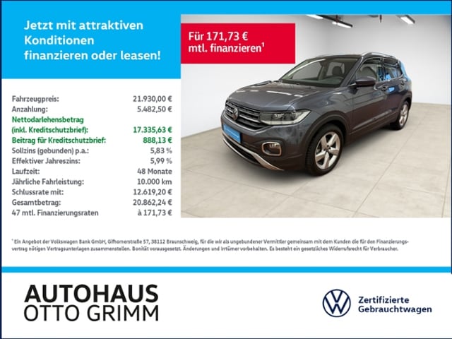 Volkswagen T-Cross 1.0 TSI DSG