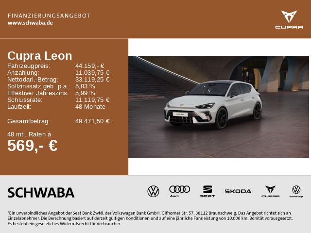 Cupra Leon 2.0 TSI DSG VZ