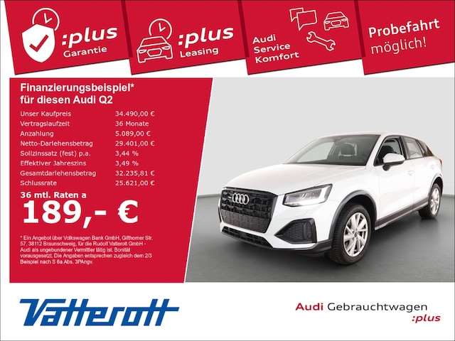 Audi Q2 40 TFSI Quattro S-Tronic